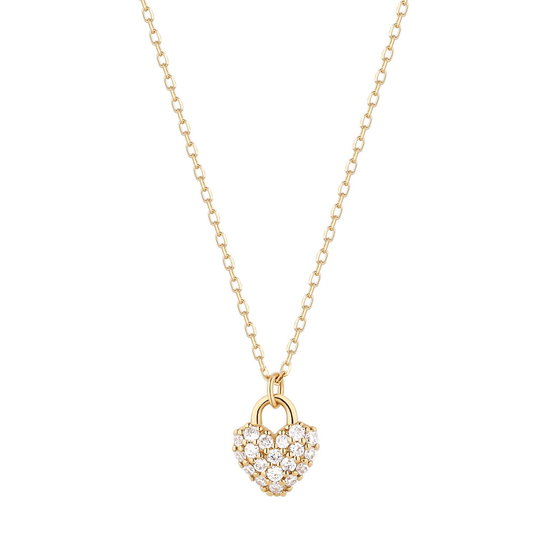 BELLA  |  Diamond Heart Pendant