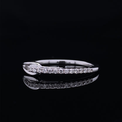 Interlocking Love Diamond Links Fashion Gift Ring