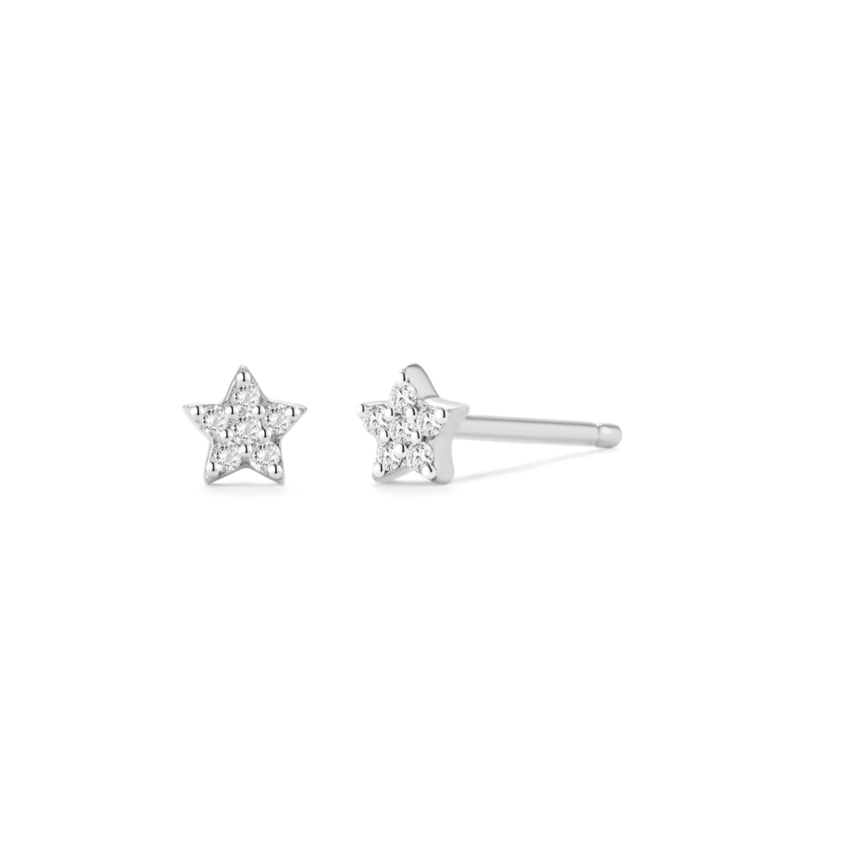 FELICITY | Diamond Star Studs Yellow