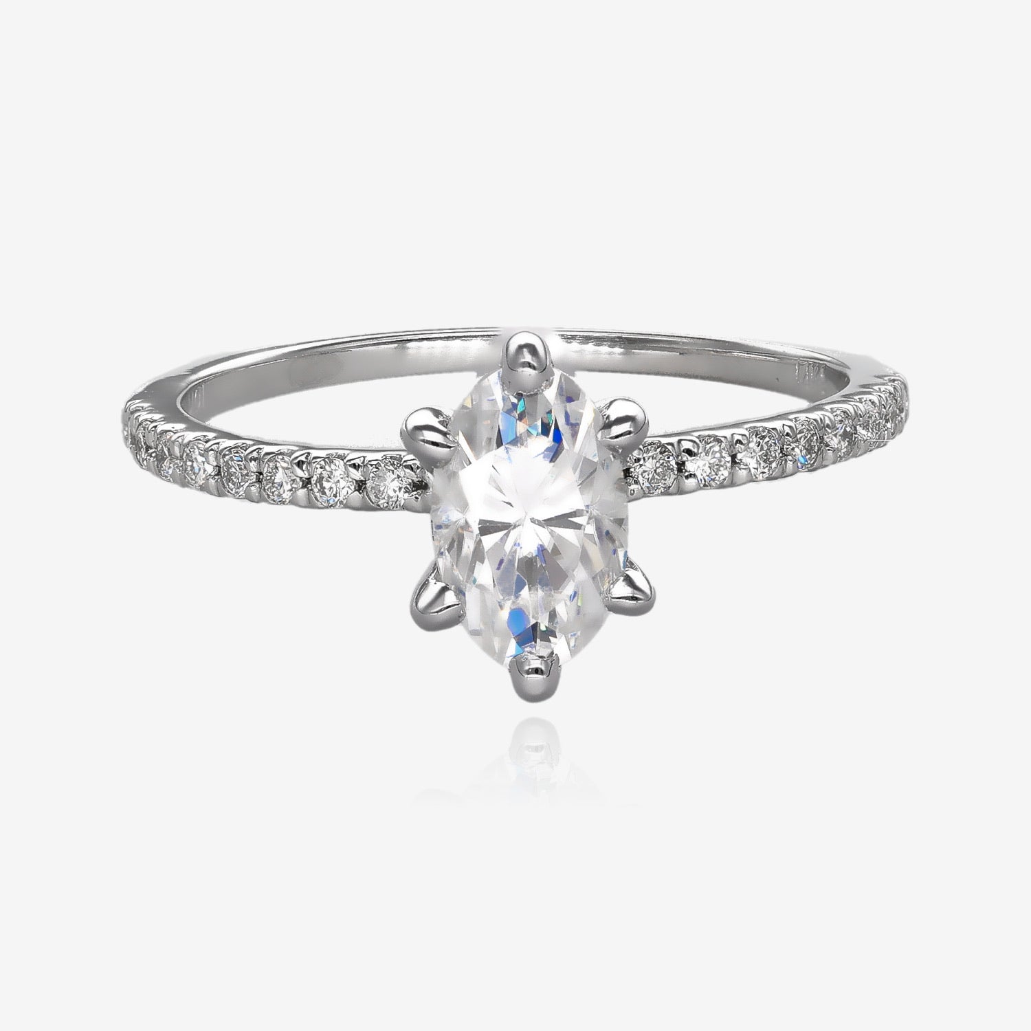 Fit For A Princess Moissanite Ring