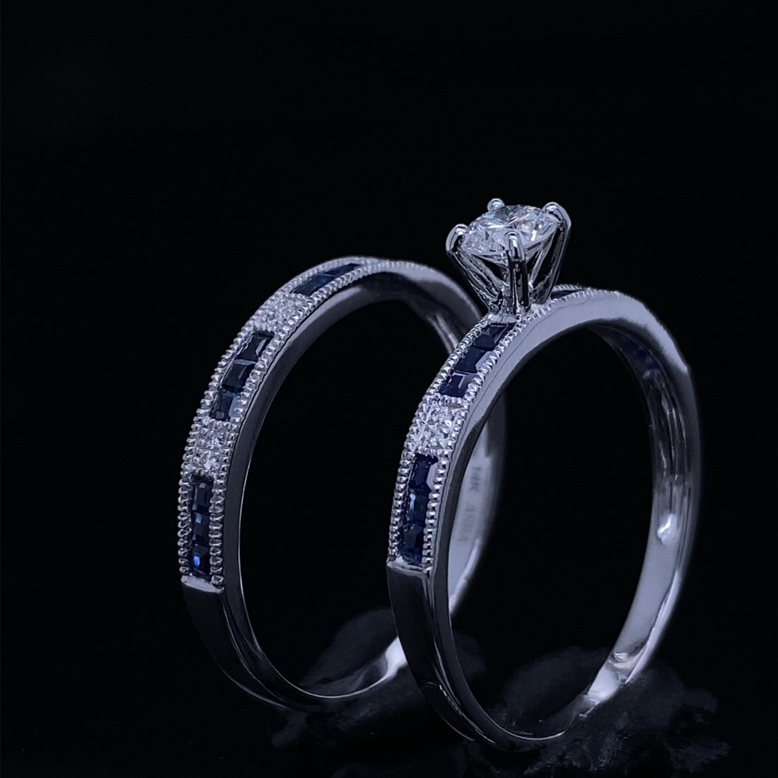 Era of Love Diamond and Sapphire Bridal