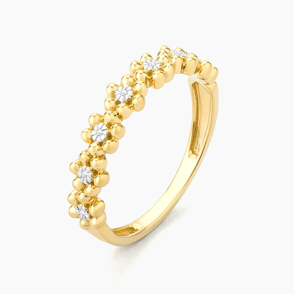 Field of Daisies Stackable Ring