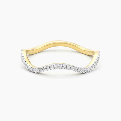 Make Waves Stackable Yellow Ring