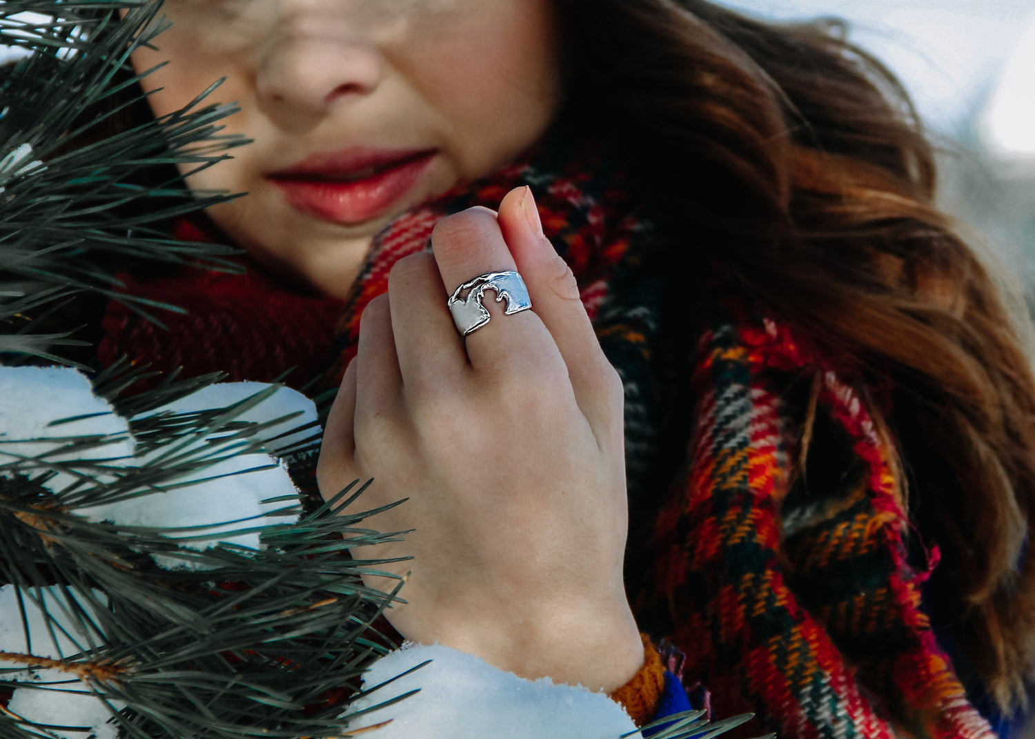 Michigan Silver Ring