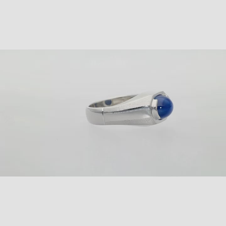 Forged in Stars Sapphire Men’s Ring