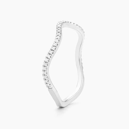 Make Waves Stackable Silver Ring