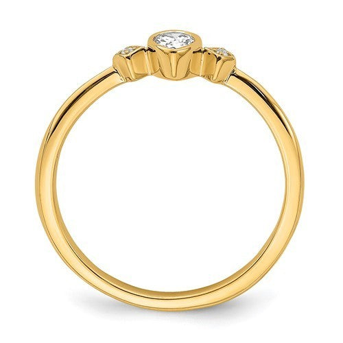 14K Yellow Gold