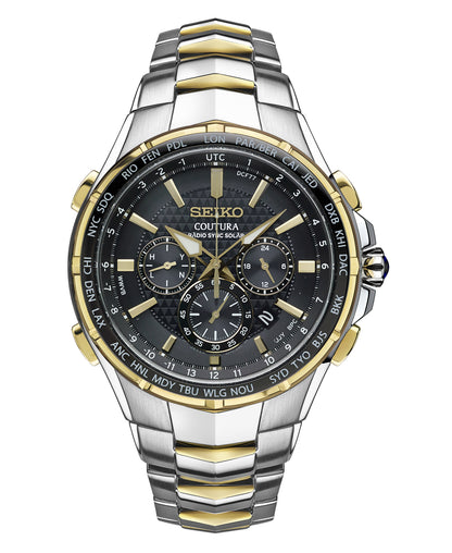 SEIKO COUTURA Tri-Tone Stainless Men&