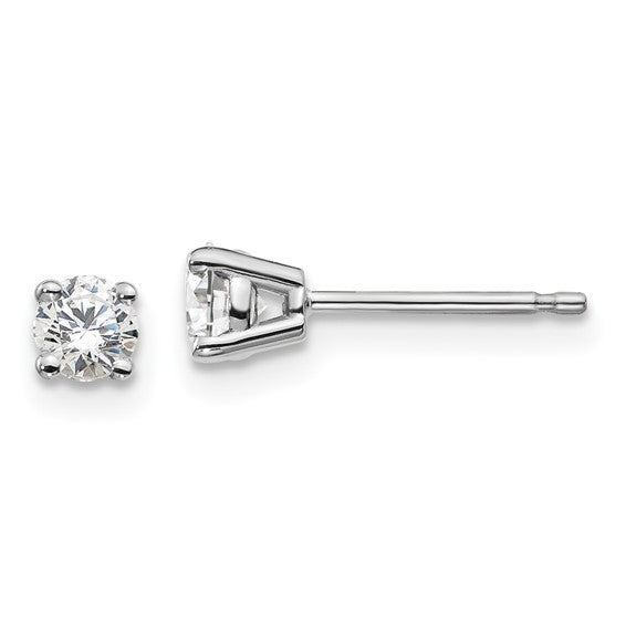 3/8CTW 4-Prong Earth Mined Diamond Studs