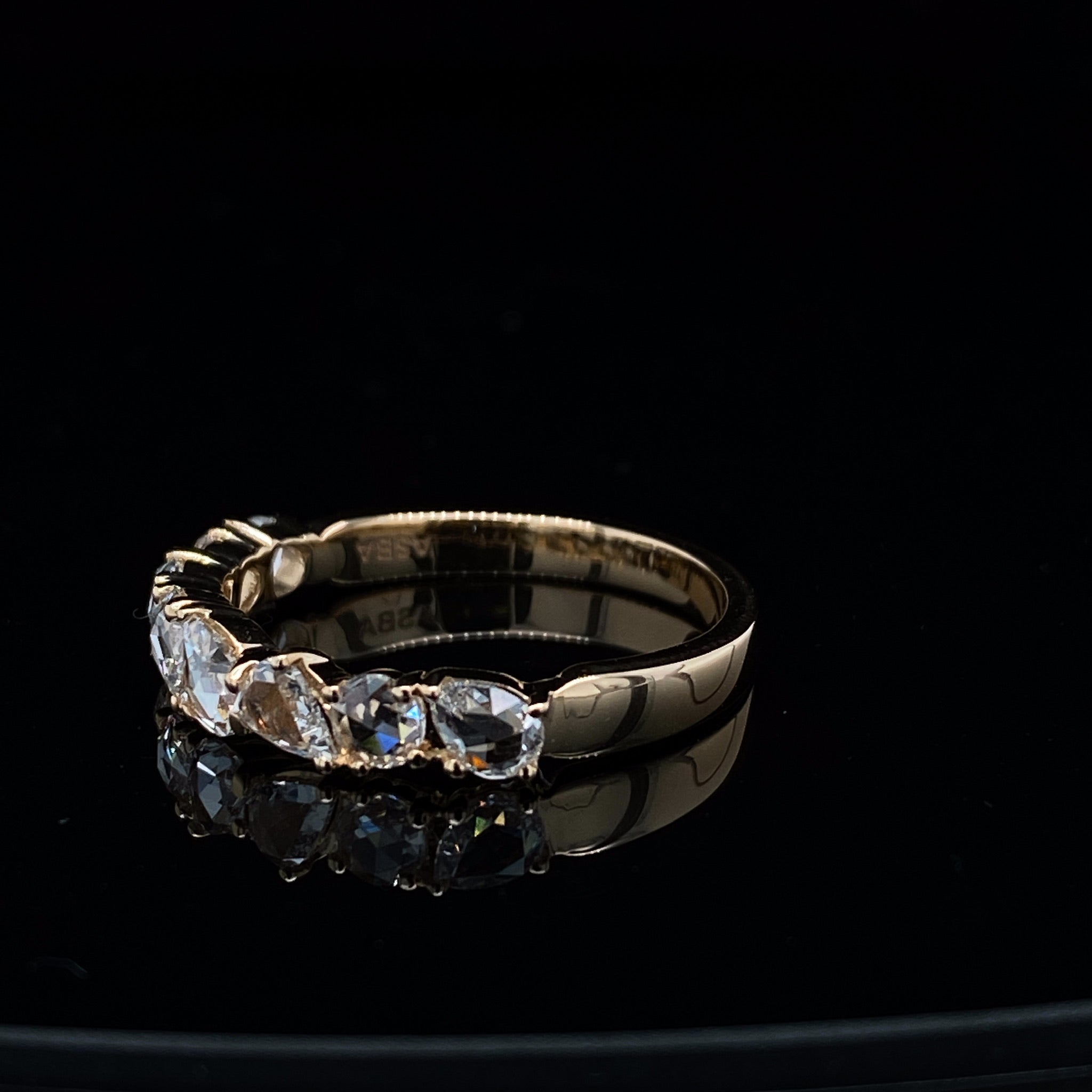 rose-cut-diamond-yellow-gold-ring-wexford-jewelers