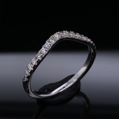 .27ctw Waves of Love Contour Diamond Band