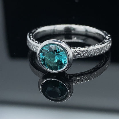 Bezel Gemstone Pop Stackable Ring