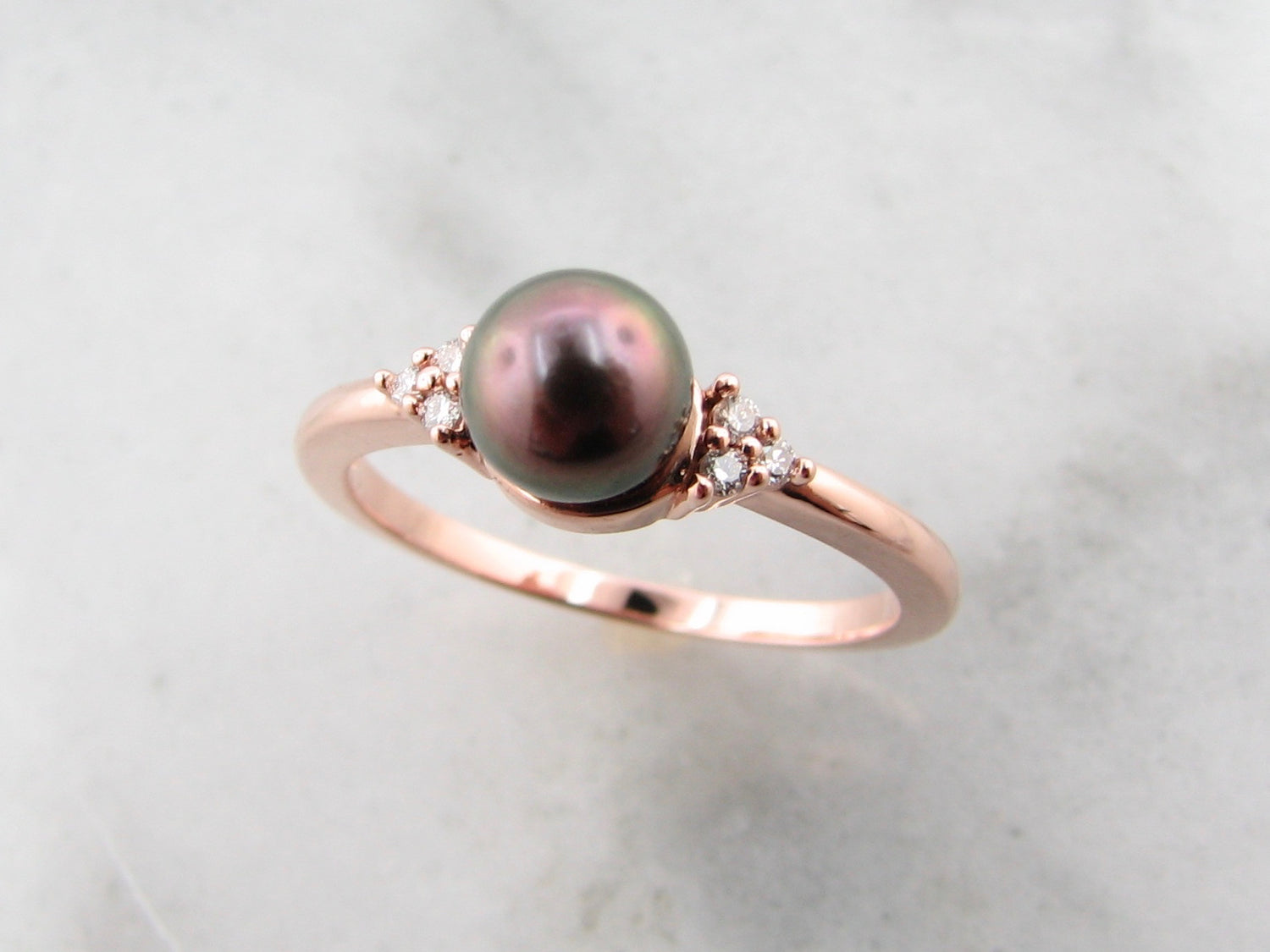 rose-gold-chocolate-pearl-diamond-ring-wexford-jewelers