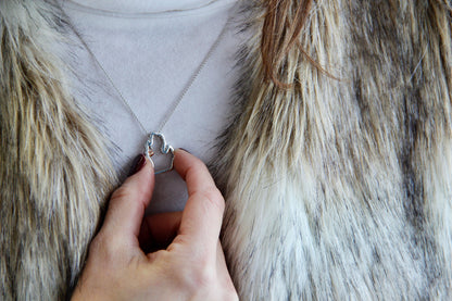 great-lakes-michigan-silver-rose-gold-pendant-wexford-jewelers