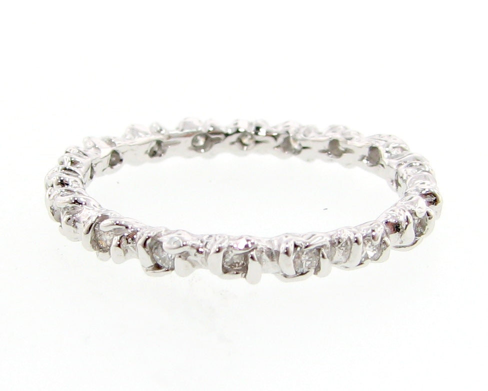 Eternity Band - contact for sizing information
14K White Gold
.27ct TDW