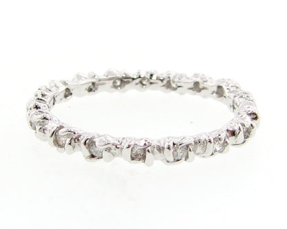 Eternity Band - contact for sizing information
14K White Gold
.27ct TDW