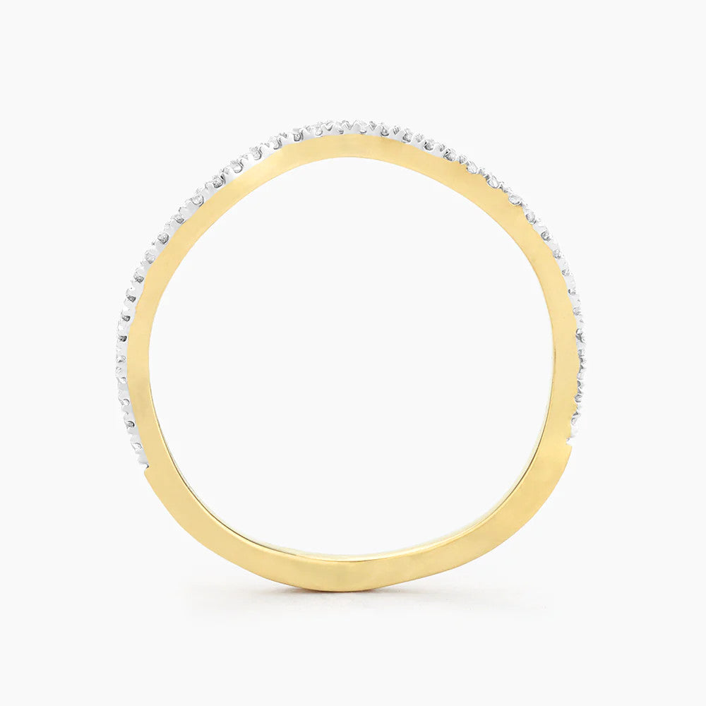 Make Waves Stackable Yellow Ring