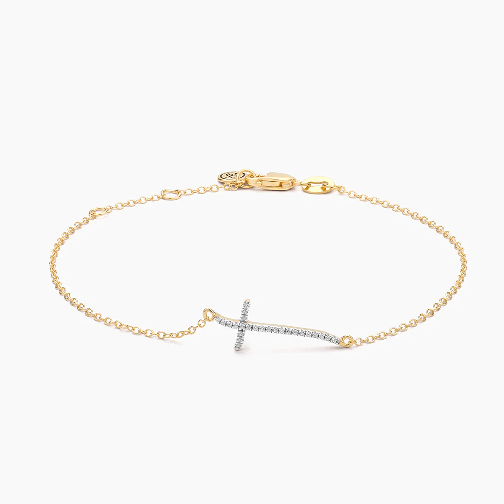 Criss Cross Chain Bracelet