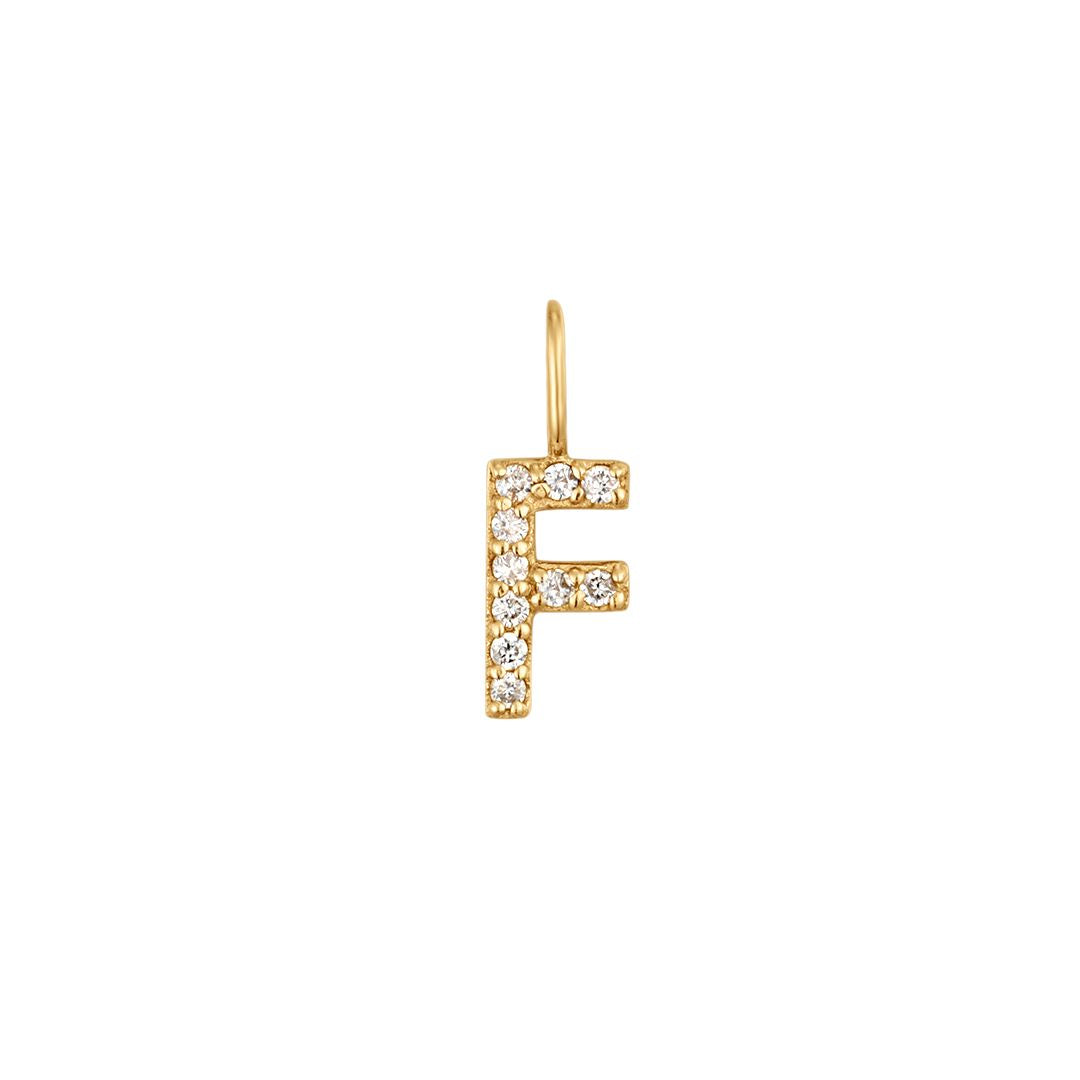 F  |  Diamond Initial Charm