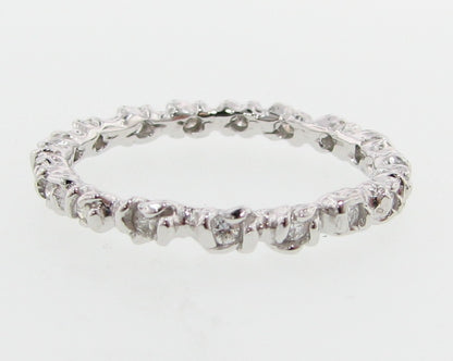 Eternity Band - contact for sizing information
14K White Gold
.27ct TDW