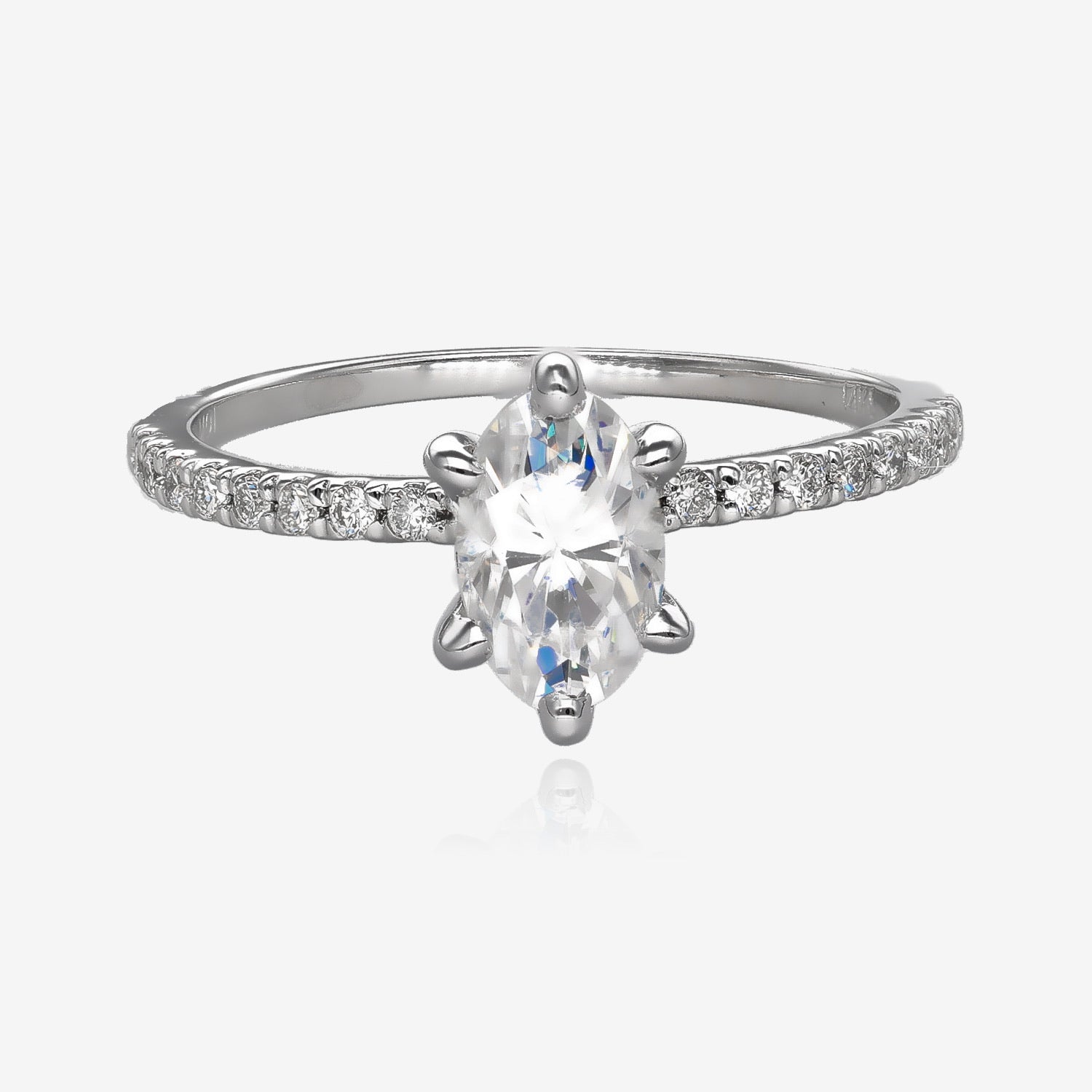 Fit For A Princess Moissanite Ring