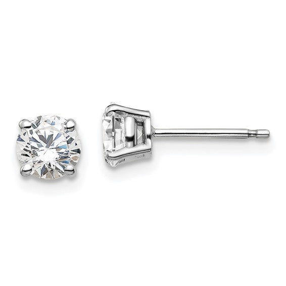 1.00CTW 4-Prong Earth Mined Diamond Studs