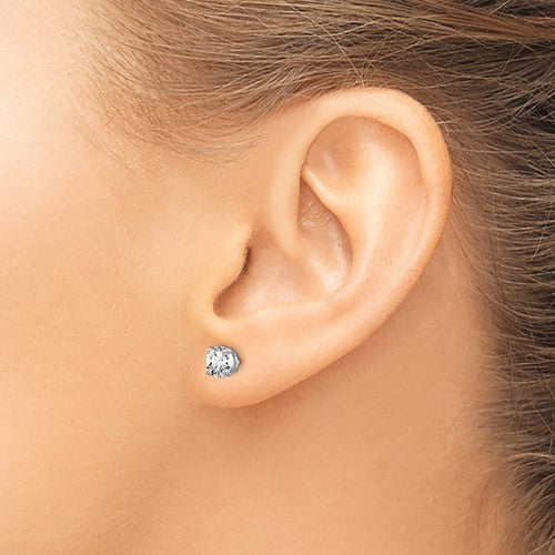 1.00CTW 4-Prong Earth Mined Diamond Studs