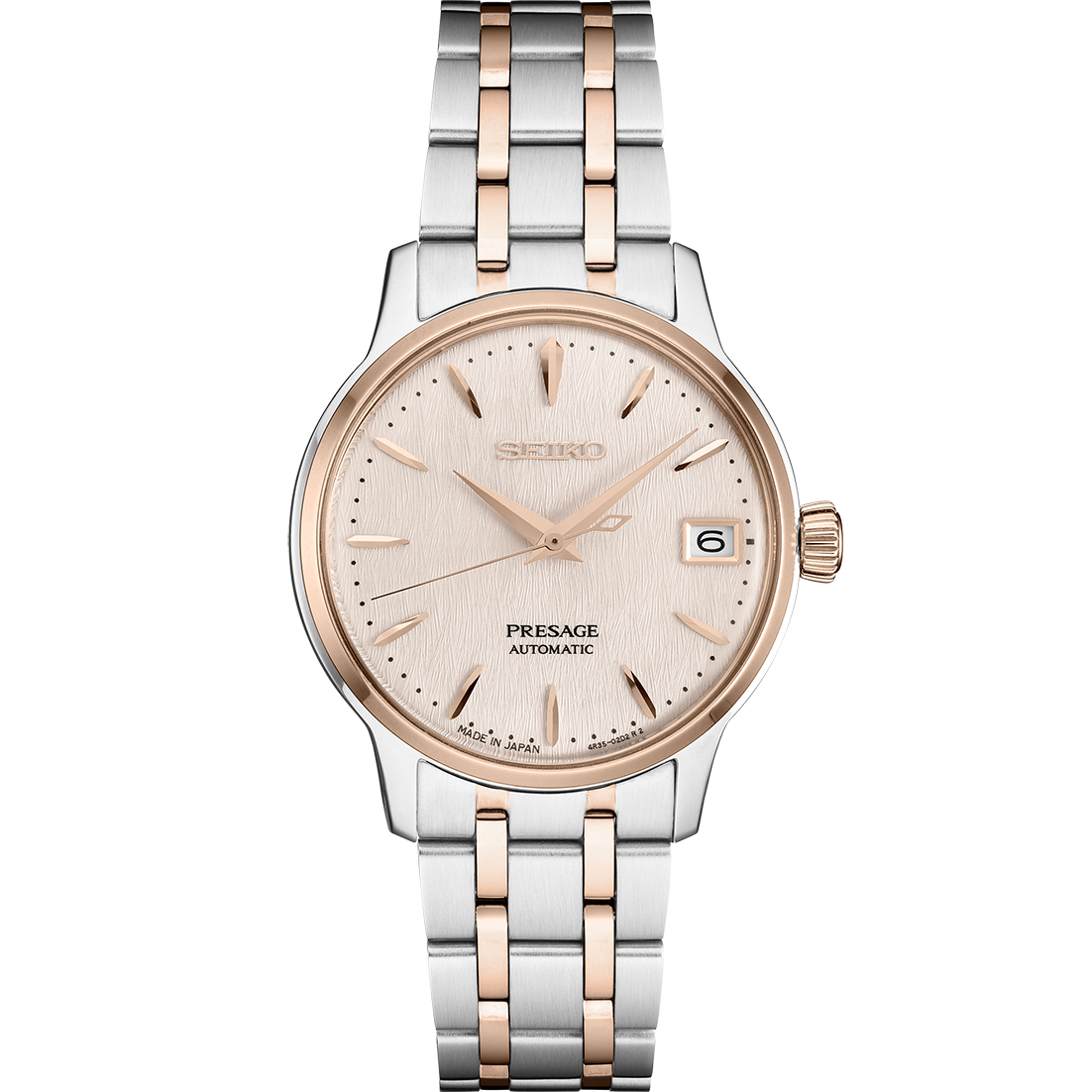 SEIKO Presage Cocktail Time Two-Tone Watch SRPF54