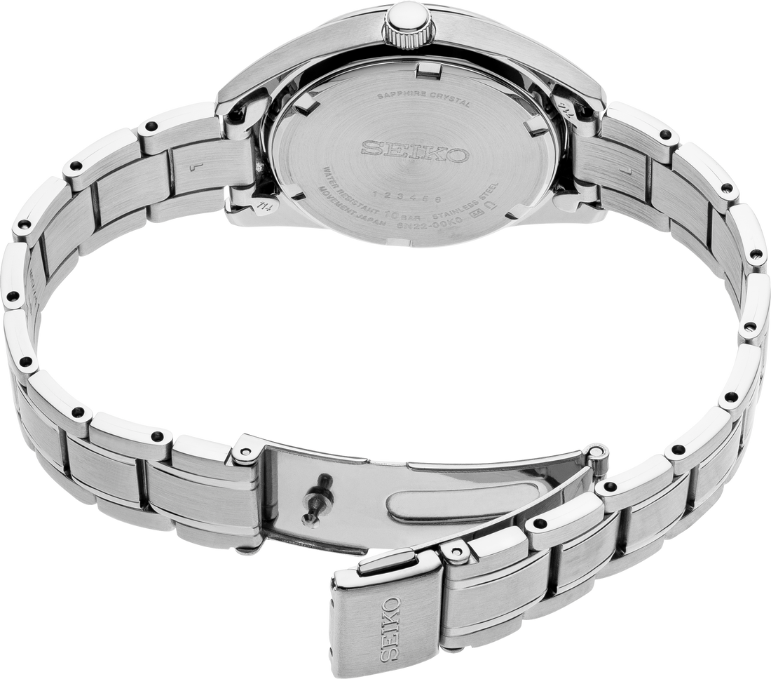 SEIKO Essential Women’s Stainless Watch SUR633