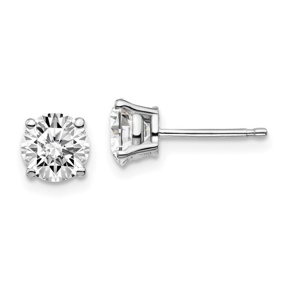 1.5CTW 4-Prong Earth Mined Diamond Studs