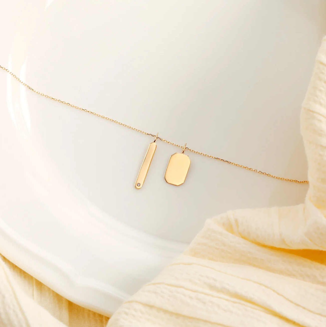 LYNN | CABLE CHAIN -18&quot;