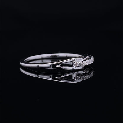 Interlocking Love Diamond Links Fashion Gift Ring