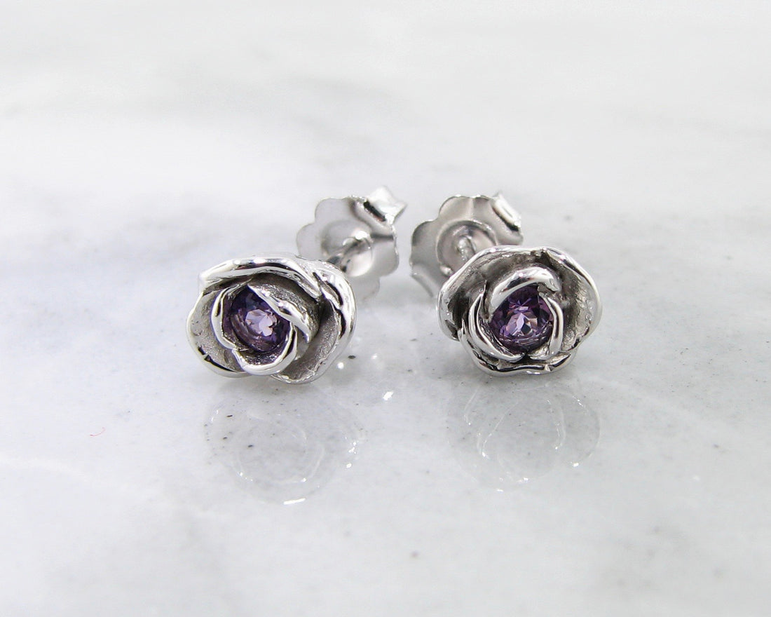 Sterling Silver
2.5mm Amethyst