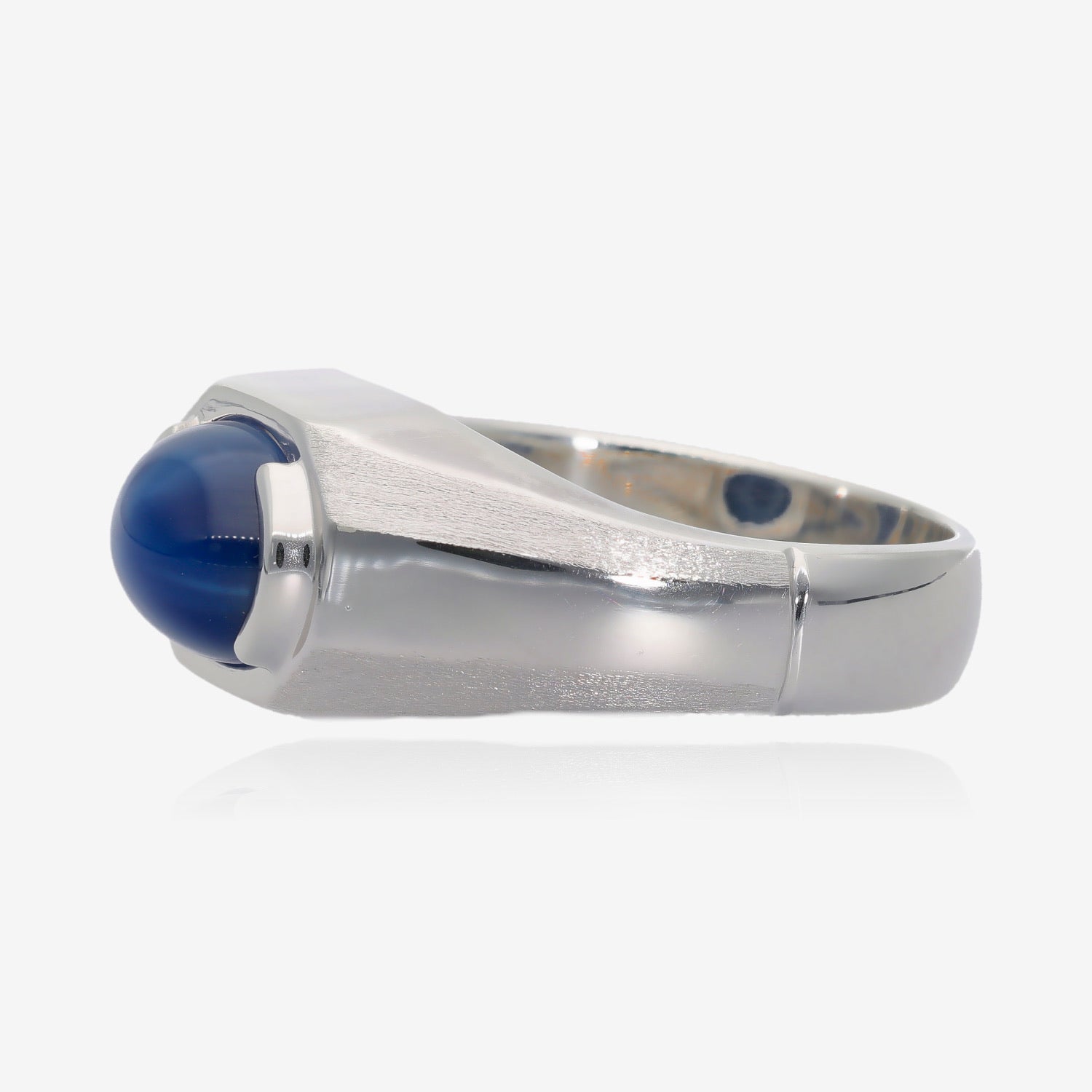 Forged in Stars Sapphire Men’s Ring