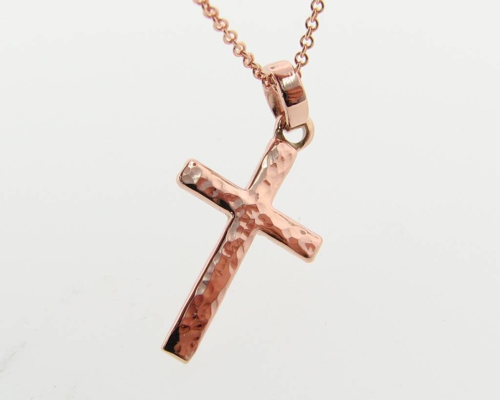 14K Rose Gold
Measures 28x13.6mm
Weight: 3.8 grams