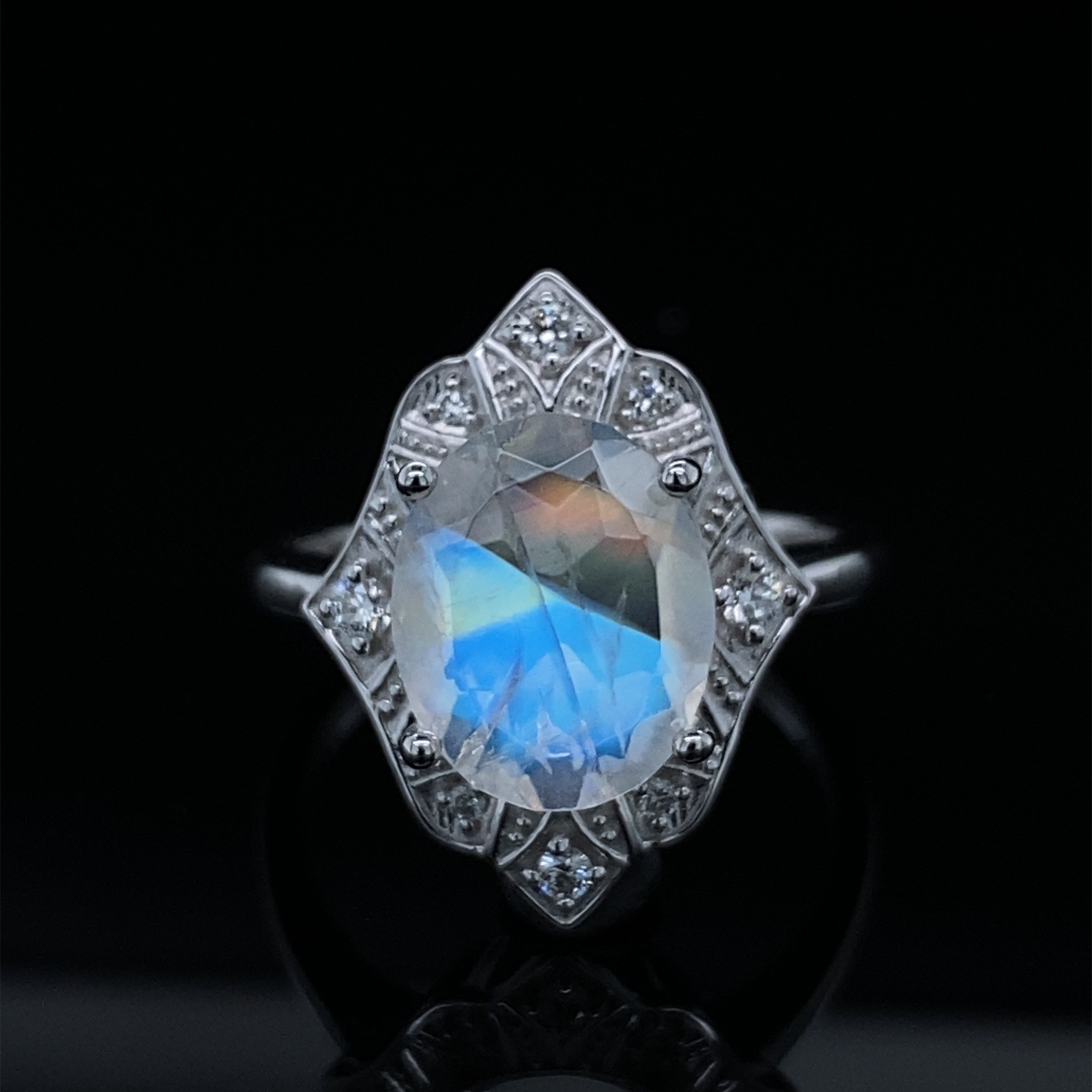 Angelic Vintage Moonstone Ring