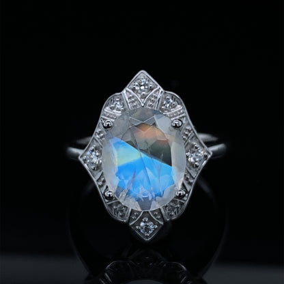 Angelic Vintage Moonstone Ring