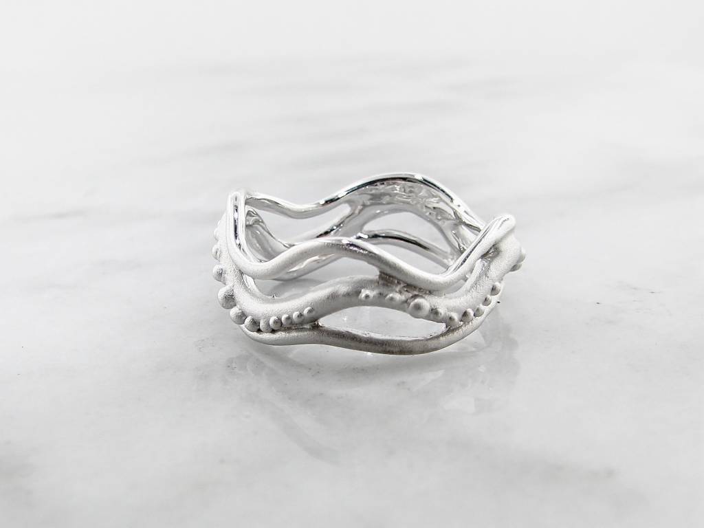 Silver Octopus Ring, Currents