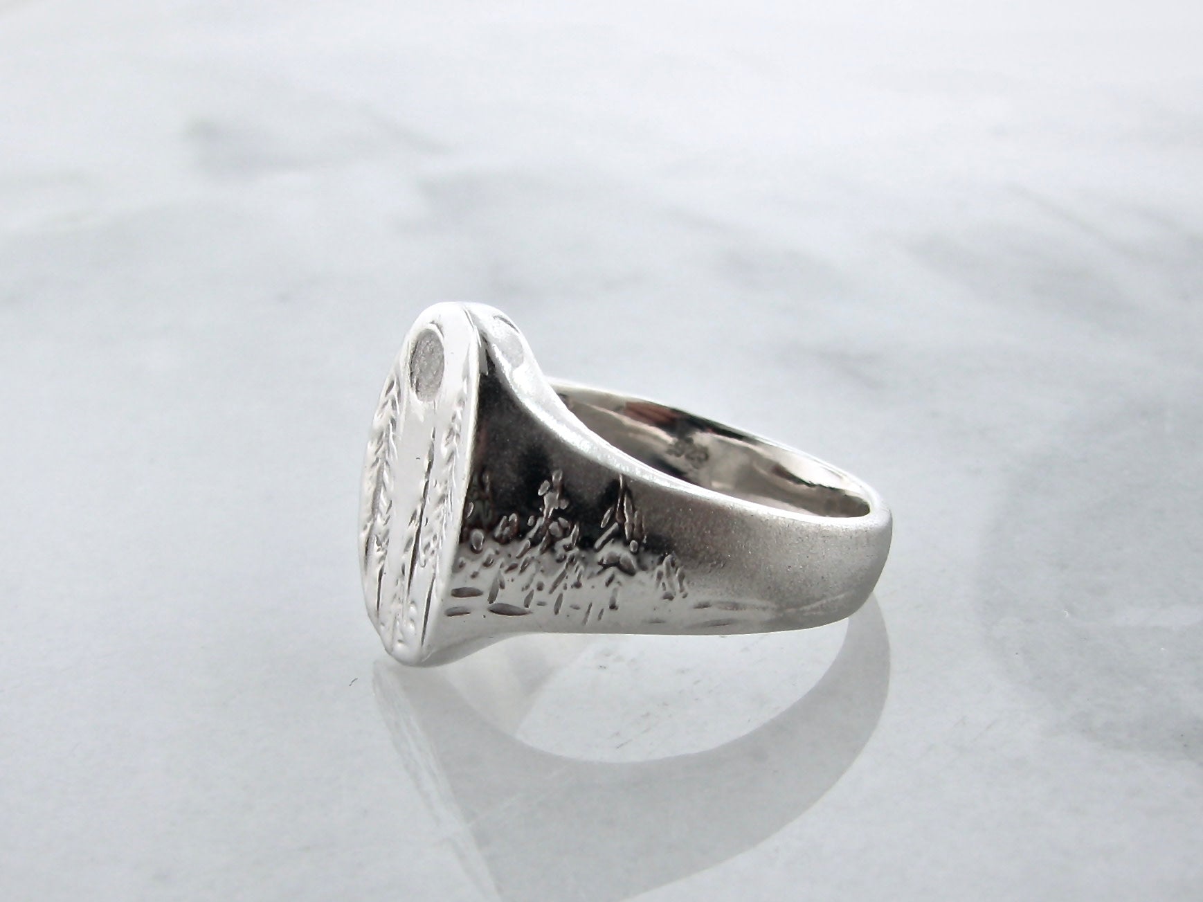 Silver Signet Ring, Forest $139 | Wexford Jewelers