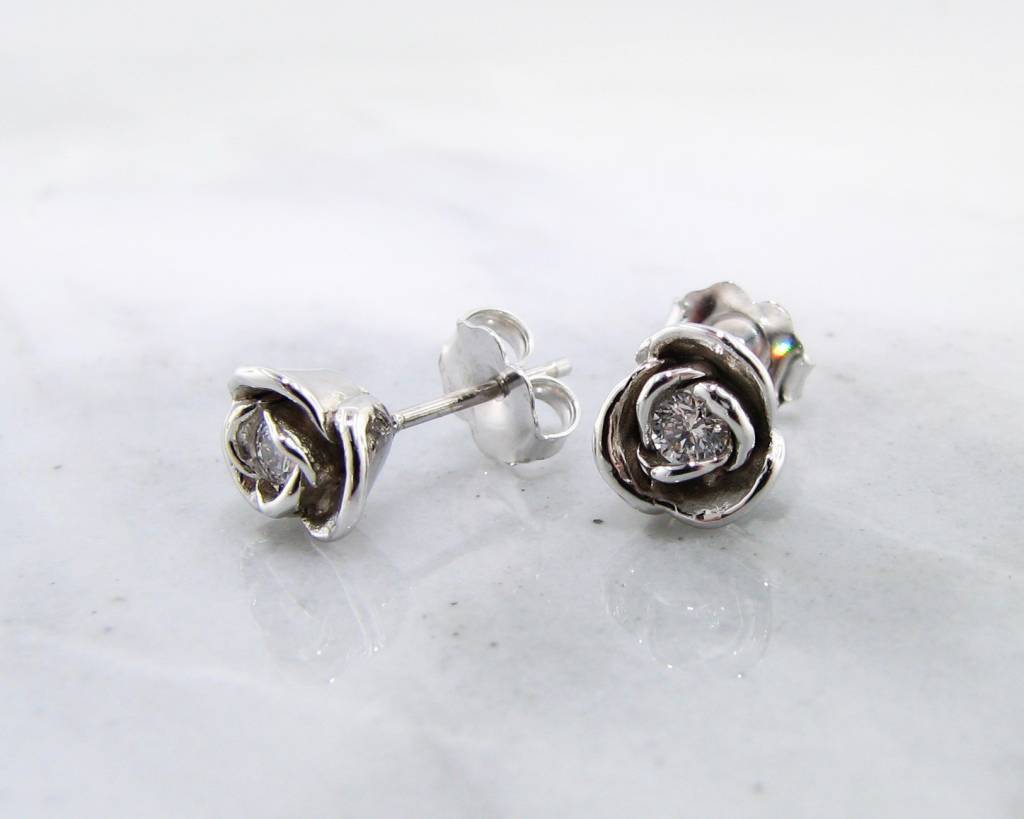 rosebud-ear-posts-small-rose-floral-diamond-earrings-wexford-jewelers