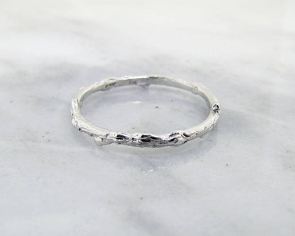 Silver Ring, Twig Band